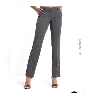 Express Editor Barely Boot Lowrise Pant 0S
